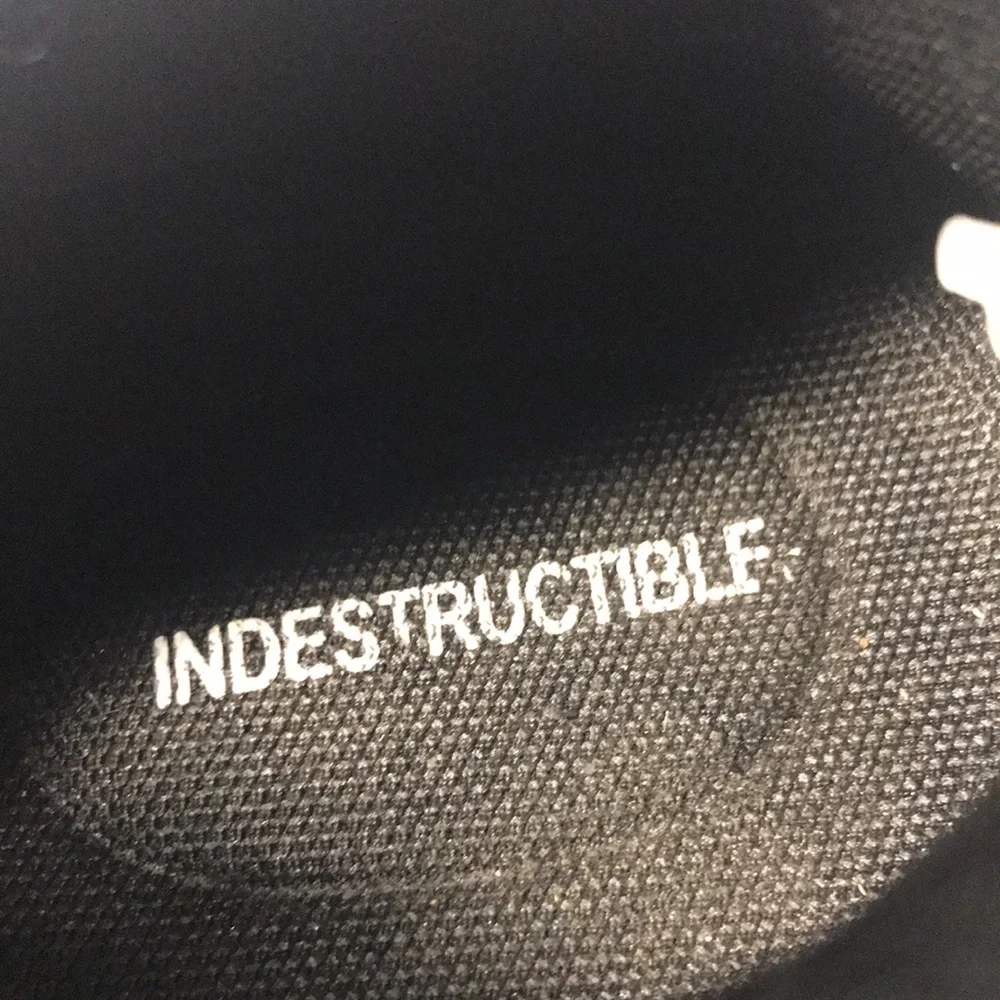 Indestructible Ryder 1.5 Black Rubber and Mesh Hard Toe Men's Safety Work Shoes